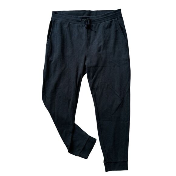 NWOT THEORY Navy Blue Men’s Lounge Relaxed Fit Jogger Sweat Pants Size Large - Picture 1 of 8